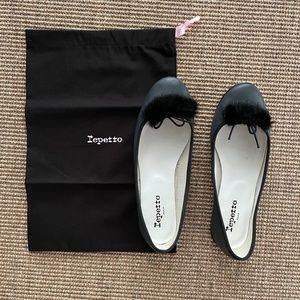 Repetto Catrina Ballet Slippers in Asphalt Sz 40